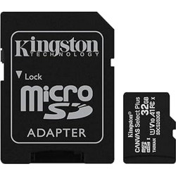 Kingston Canvas Select Plus Carte MIcro SD SDCS2/32GB Class 10 + Adaptateur inclus