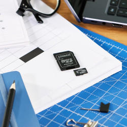 Kingston Canvas Select Plus Carte MIcro SD SDCS2/256GB Class 10 + Adaptateur inclus