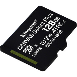 Kingston Canvas Select Plus Carte MIcro SD SDCS2/128GBSP Class 10