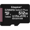 Kingston Canvas Select Plus Carte MIcro SD SDCS2/512GBSP Class 10