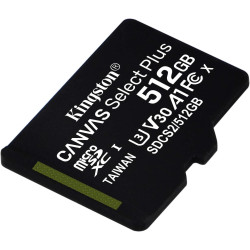 Kingston Canvas Select Plus Carte MIcro SD SDCS2/512GBSP Class 10
