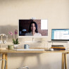 Logitech Brio 100 Webcam Full HD pour réunions/Streaming, équilibre Auto de l'éclairage, Micro intégré, volet de confidentialité