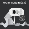 Logitech Brio 100 Webcam Full HD pour réunions/Streaming, équilibre Auto de l'éclairage, Micro intégré, volet de confidentialité