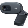 Logitech C270 Webcam Streaming HD, 720p/30ips, Appel Vidéo HD Large Champ de Vision, Correction de la Lumière, Micro Antiparasit