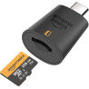 Amazon Basics Carte microSDXC 256 Go avec Adaptateur, Vitesse de Lecture jusqu’à 200 Mo/s, Lot de 1