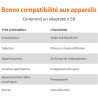 Amazon Basics Carte microSDXC de 512 Go avec Adaptateur, Vitesse de Lecture jusqu’à 200 Mo/s, Lot de 1