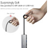 BENFEI Hub USB C Adaptateur Compatible avec iPhone 15/16 Plus Pro Max, MacBook iPad Pro Air, multiport USB-C 5 en 1, Gris, avec 
