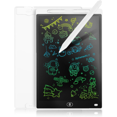 Tablette D'écriture LCD Colorée 8,5 Pouces, Planche À Dessin Effaçable Portable, Tablette Graphique Éducative, Cadeau Anniversai