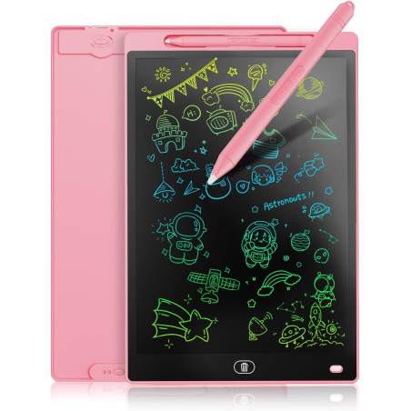 Tablette D'écriture LCD Colorée 8,5 Pouces, Planche À Dessin Effaçable Portable, Tablette Graphique Éducative, Cadeau Anniversai