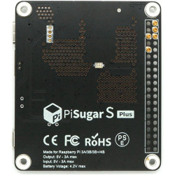 Pisugar S Plus Portable 5000 mAh UPS Lithium Battery Power Module Platform for Every Raspberry Pi 3B/3B+/4B Model Accessories ha