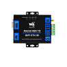 Waveshare Industrial Grade Serial Server RS232/485 to WiFi and Ethernet, Modbus/MQTT Gateway, Metal Case, Support Wall Mount & R