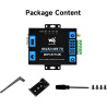 Waveshare Industrial Grade Serial Server RS232/485 to WiFi and Ethernet, Modbus/MQTT Gateway, Metal Case, Support Wall Mount & R