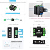 Waveshare Industrial Grade Serial Server RS232/485 to WiFi and Ethernet, Modbus/MQTT Gateway, Metal Case, Support Wall Mount & R
