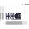 seeed studio Grove Shield pour Seeeduino XIAO – avec puce de gestion de batterie intégrée