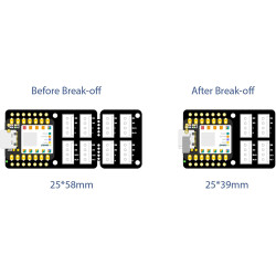 seeed studio Grove Shield pour Seeeduino XIAO – avec puce de gestion de batterie intégrée