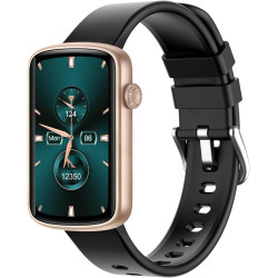 Montre Connectée Femme Montre Sport Bracelet Connecté Podometre Cardiofrequencemetre Oxymetre Trackers d'Activité Etanche IP68 p