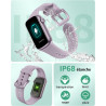 Montre Connectée Femme Homme, 1,47'' Smartwatch avec 137+ Modes Sportifs, Fitness Tracker avec Cardiofréquencemètre, Sommeil, Po