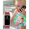 IMFRCHCS Montre Connectée Femme Homme, 1,47" Fitness Tracker avec 137 + Modes de Sport, Montre Intelligente avec Moniteur de Fré