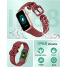 IMFRCHCS Montre Connectée Femme Homme, 1,47" Fitness Tracker avec 137 + Modes de Sport, Montre Intelligente avec Moniteur de Fré