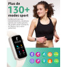 IMFRCHCS Montre Connectée Femme Homme, 1,47'' Smartwatch avec 137+ Modes Sportifs, Fitness Tracker avec Cardiofréquencemètre, So