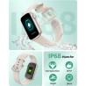 IMFRCHCS Montre Connectée Femme Homme, 1,47'' Smartwatch avec 137+ Modes Sportifs, Fitness Tracker avec Cardiofréquencemètre, So