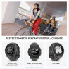 Garmin Instinct E - Montre GPS Robuste et connectée – Noir avec Bracelet Gris Charbon – Boîtier 40 mm