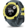 Garmin Instinct E - Montre GPS Robuste et connectée – Citron avec Bracelet Bleu crépuscule – Boîtier 40 mm