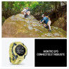Garmin Instinct E - Montre GPS Robuste et connectée – Citron Vert avec Bracelet Citron Vert – Boîtier 45 mm