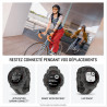 Garmin Instinct E - Montre GPS Robuste et connectée – Noir avec Bracelet Gris Charbon – Boîtier 45 mm