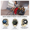 Garmin Instinct 3, AMOLED (édition limitée) - Montre GPS Robuste et connectée – Sable avec Bracelet Silicone Sable– Boîtier 45 m