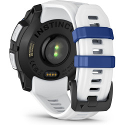Garmin instinct 3 gps 45mm smartwatch, solar, blancstone