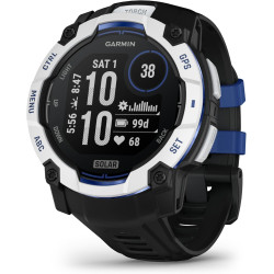 Garmin instinct 3 gps 50mm smartwatch, solar, blancstone