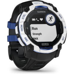 Garmin instinct 3 gps 50mm smartwatch, solar, blancstone