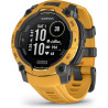 Garmin Instinct 3, Solar - Montre GPS connectée et Robuste avec écran Solaire – Jaune avec Bracelet Silicone Jaune Or/Gris – Boî