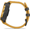 Garmin Instinct 3, Solar - Montre GPS connectée et Robuste avec écran Solaire – Jaune avec Bracelet Silicone Jaune Or/Gris – Boî