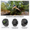 Garmin instinct 3,50mm,amoled,noir bezel with charcoal band