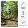 Garmin Instinct 3, AMOLED (édition limitée)- Montre GPS Robuste et connectée – Vert Sauge avec Bracelet Silicone Vert Sauge – Bo