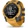 Garmin Instinct 3, Solar - Montre GPS connectée et Robuste avec écran Solaire- Jaune avec Bracelet Silicone Jaune Or/Gris – Boît