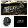 Garmin instinct 3 gps 50mm smartwatch, solar, noir bezel