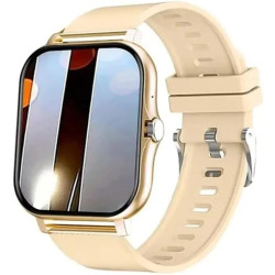 Montre connectée mixte homme femme sport écran tactile, nombreuses fonctions, bracelet silicone, compatible système android et i