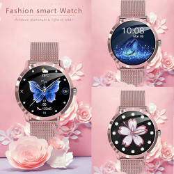 Montre Connectée Homme Femme,Smartwatch Compatible Samsung Huawei Xiaomi Android iOS Podometre Montre Sport Cardiofrequencemetre