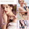 Montre Connectée Homme Femme,Smartwatch Compatible Samsung Huawei Xiaomi Android iOS Podometre Montre Sport Cardiofrequencemetre