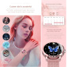 Montre Connectée Homme Femme,Smartwatch Compatible Samsung Huawei Xiaomi Android iOS Podometre Montre Sport Cardiofrequencemetre