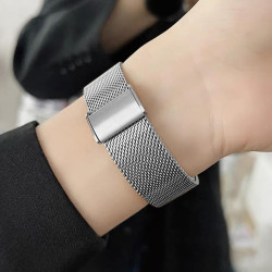 Montre connectée femme, avec 2 bracelets ajustables, fonction appel/réponse bleutooth, écran tactile 1,19" smartwatch, suivi 123