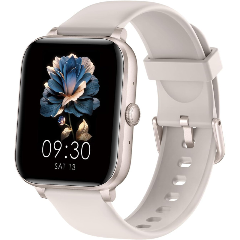 Montre Connectée Homme Femme - Appels Entrants/Sortants - Écran Tactile HD 1,83"Suivi d'activité avec Fréquence Cardiaque, Somme