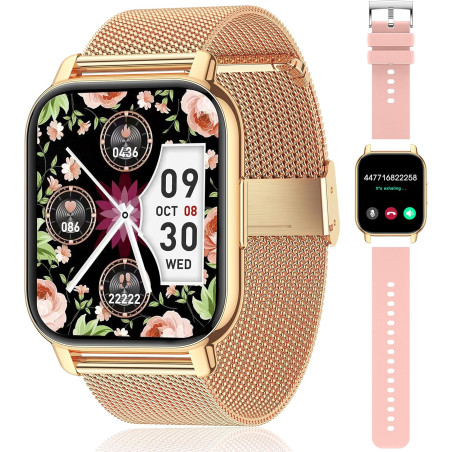Popglory Montres connectées Tendance pour Femme