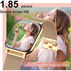 Popglory Montres connectées Tendance pour Femme