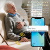 X&z-xaoy montre intelligente pour les seniors avec appel vidéo hd détection de chute gps ip67 waterproof fall alert devices (dis