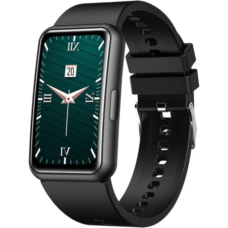 Abyx Montre Connectee Etna Noire