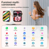 Montre Connectée Femme, 1,85" Full Touch Smartwatch avec Répondre/Numéroter, 100+ Modes Sportifs, Compteur de Calories, Montre C